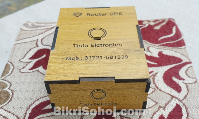 Mini UPS for wifi router and onu